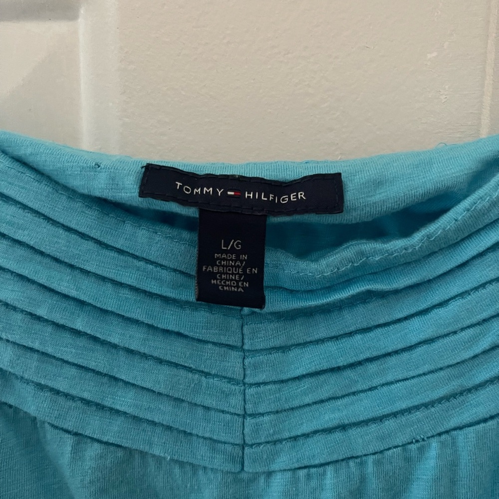Blue Spaghetti Strap Top - Picture 3 of 4